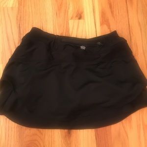 Athleta black skirt